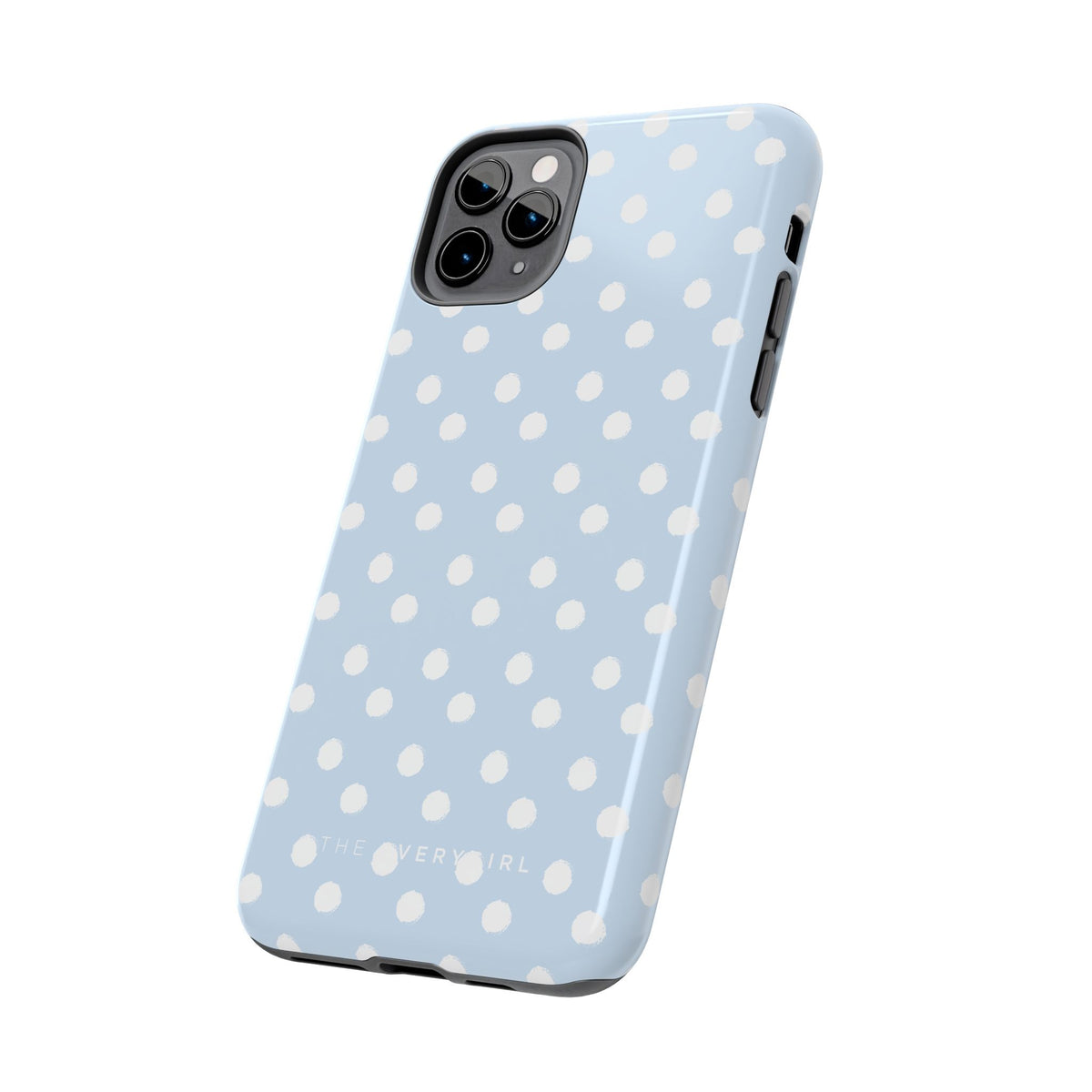 Blue & White Polka Dots Phone Case