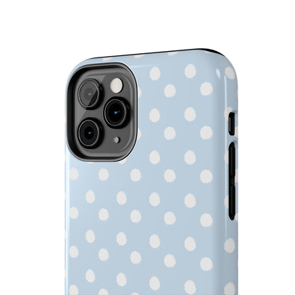 East Coast – Blue & White Polka Dots Phone Case