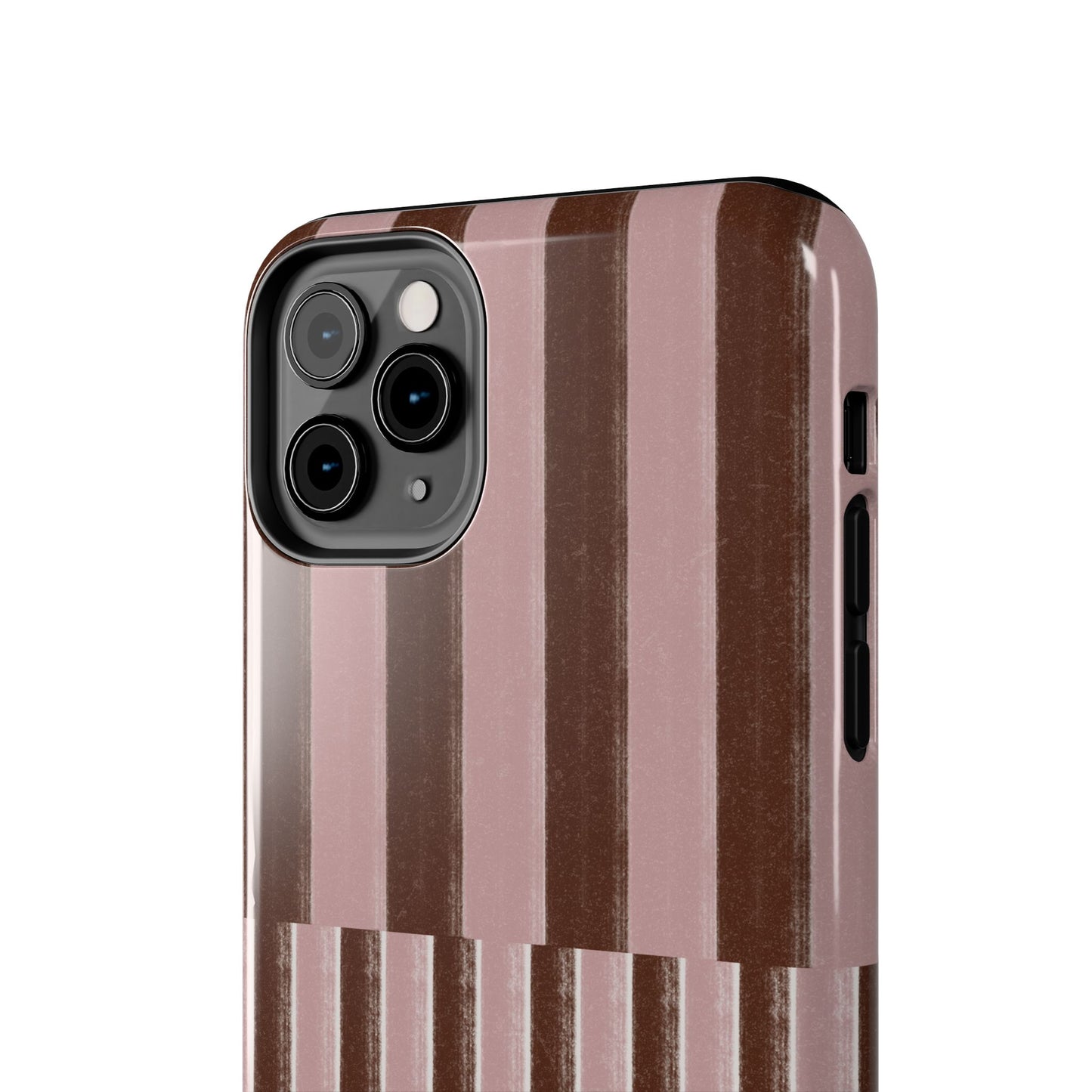 February Pink and Brown Phone Case