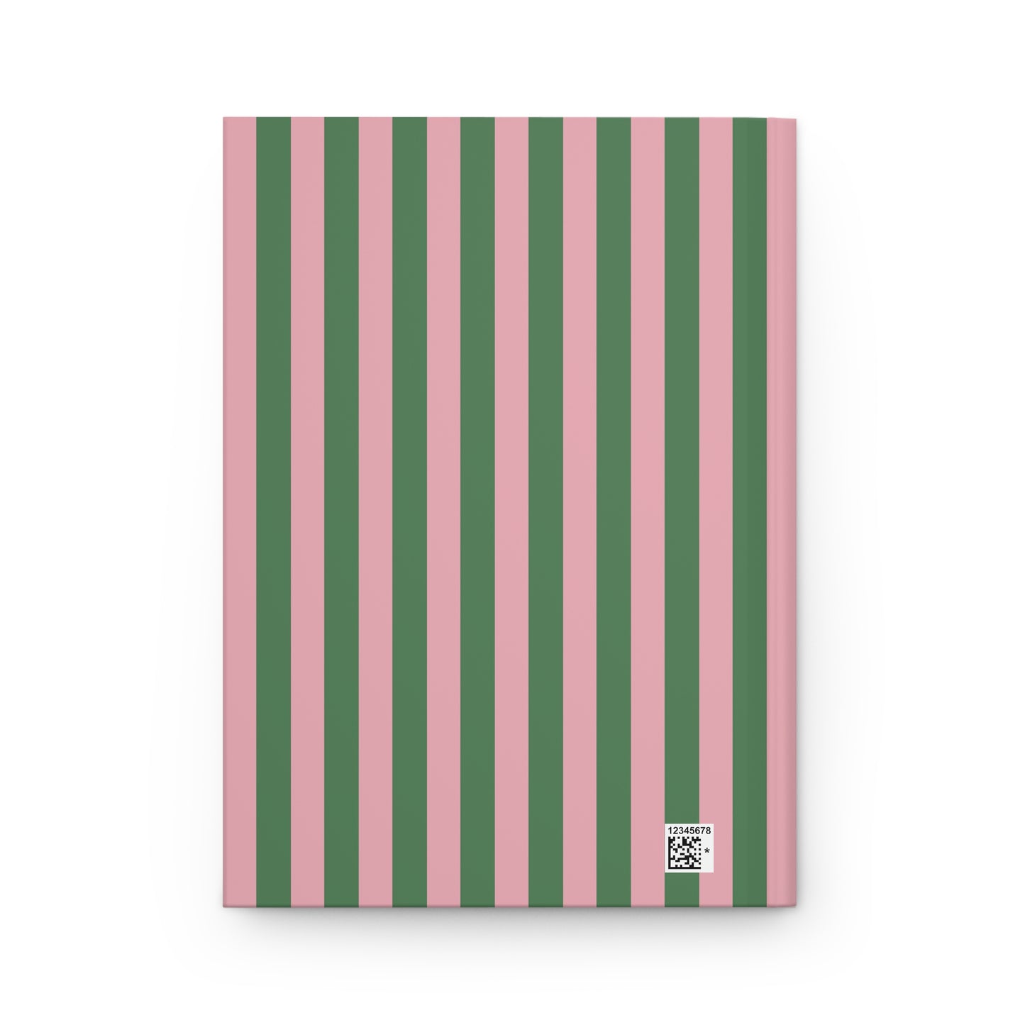 Pink & Green Stripped Journal