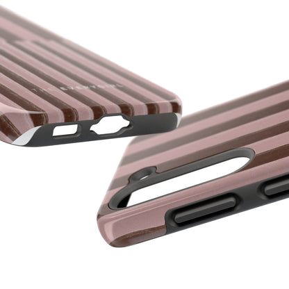 February Pink and Brown Phone Case