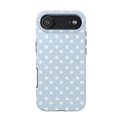 East Coast – Blue & White Polka Dots Phone Case