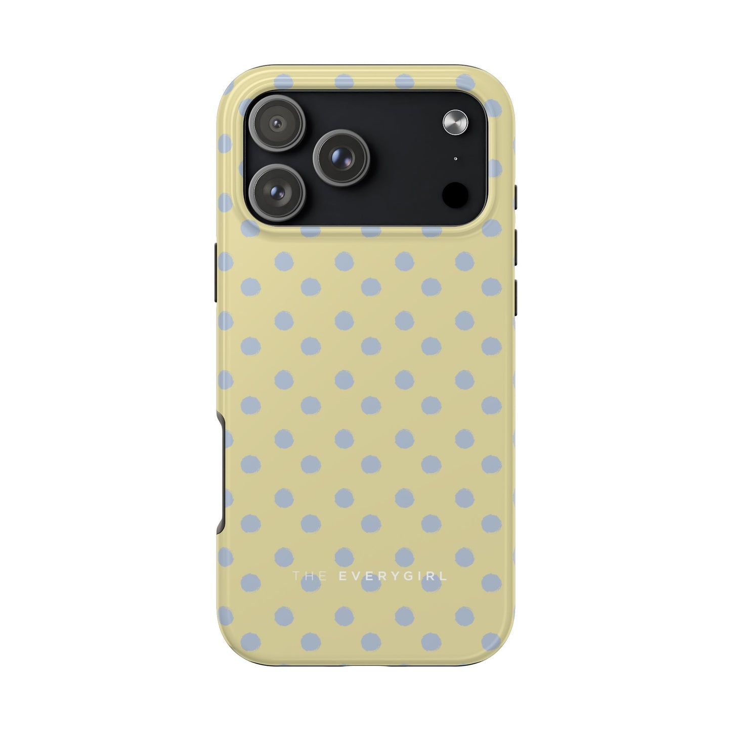 Yellow & Blue Polka Dots Phone Case