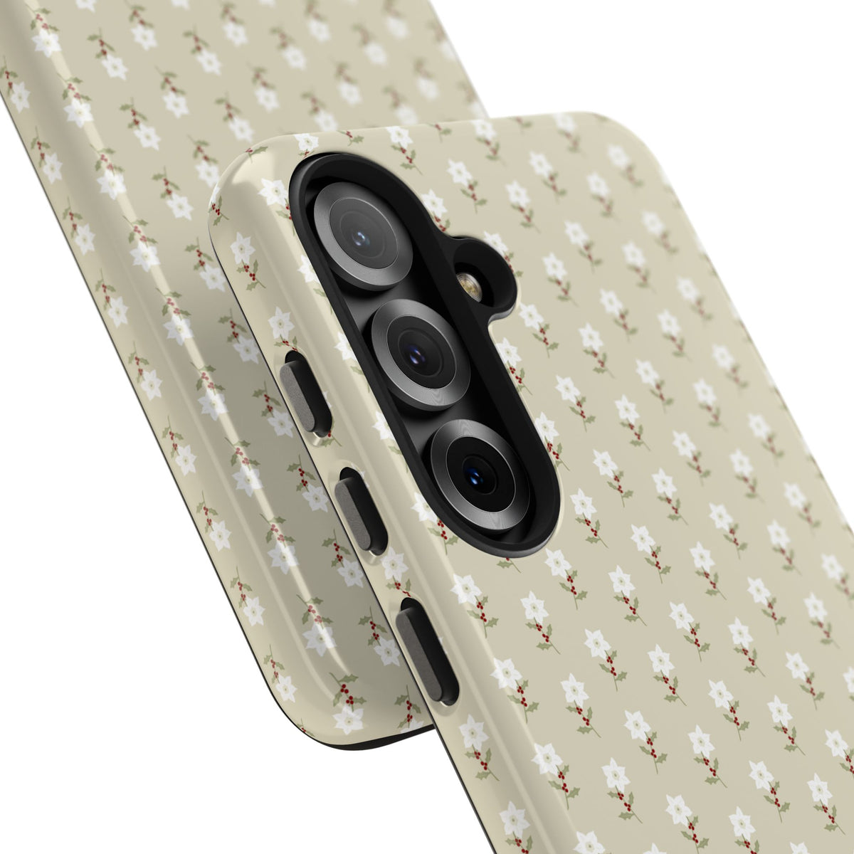 Neutral Tiny Flowers IPhone Case