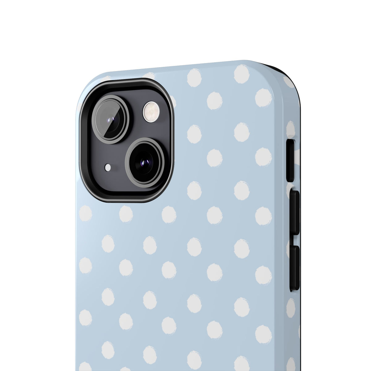 Blue & White Polka Dots Phone Case