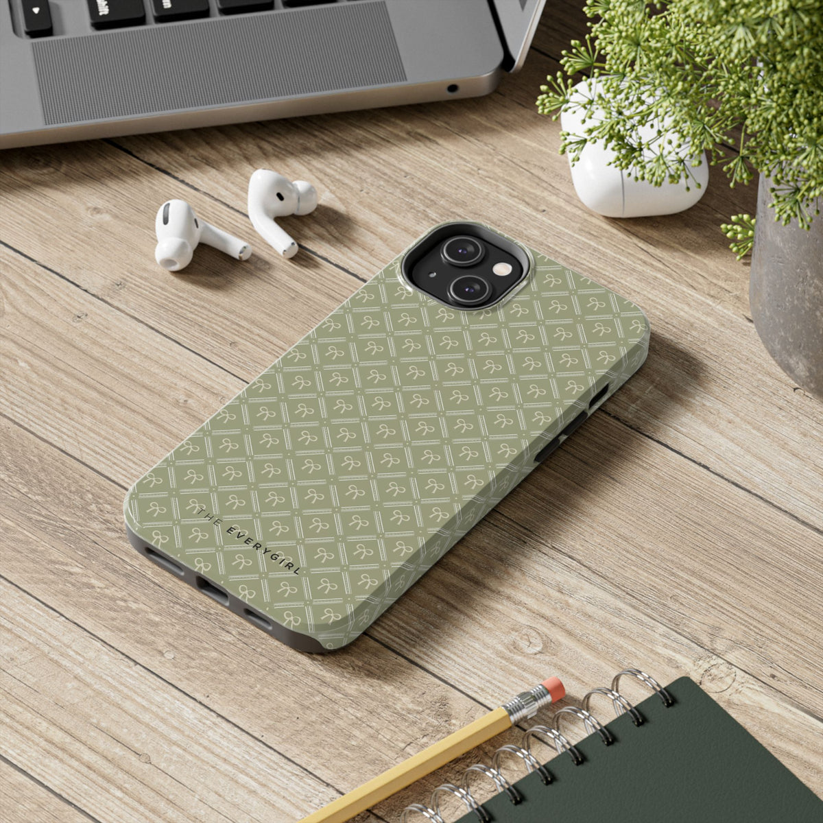 Green Bows IPhone Case