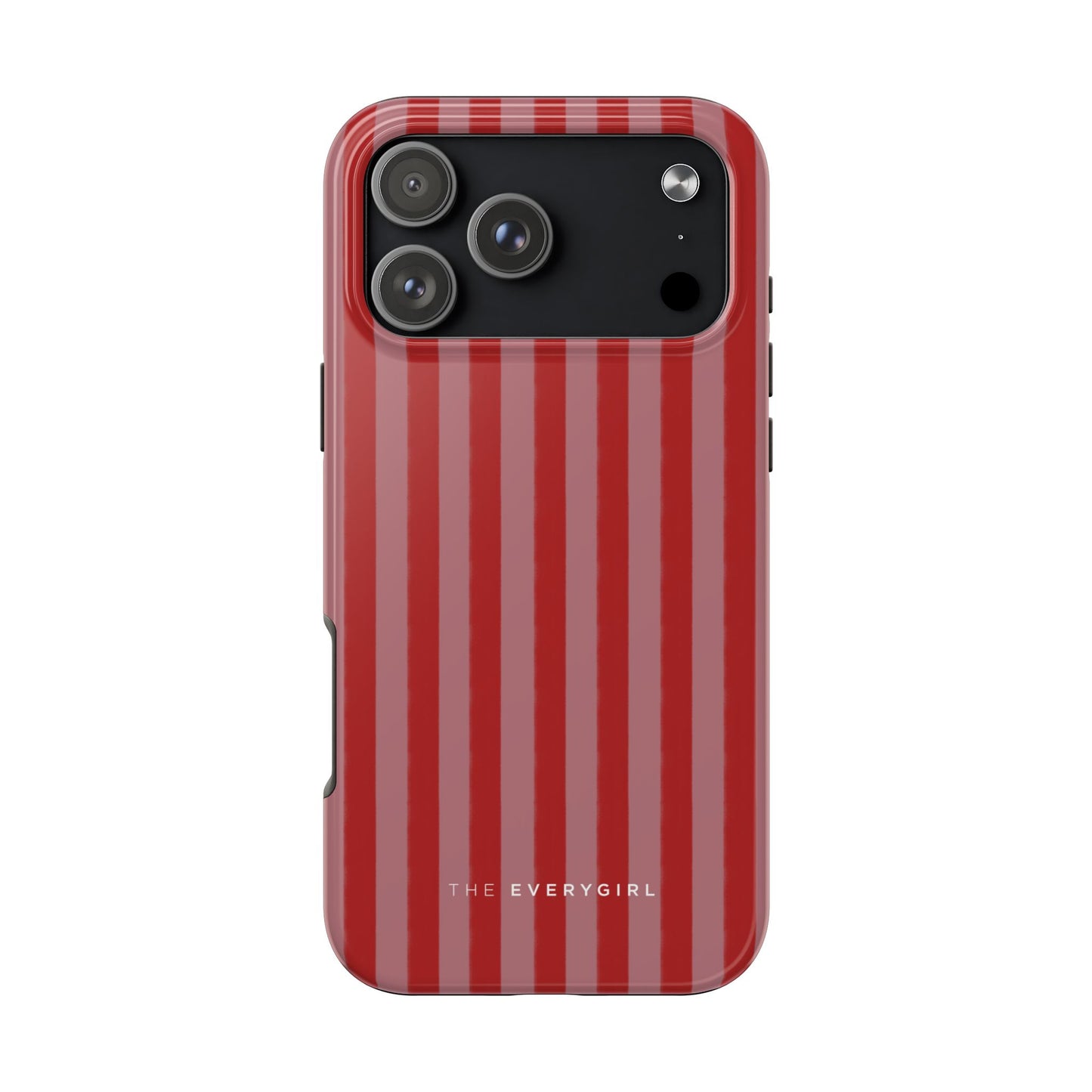 Red & Pink Stripes IPhone Case