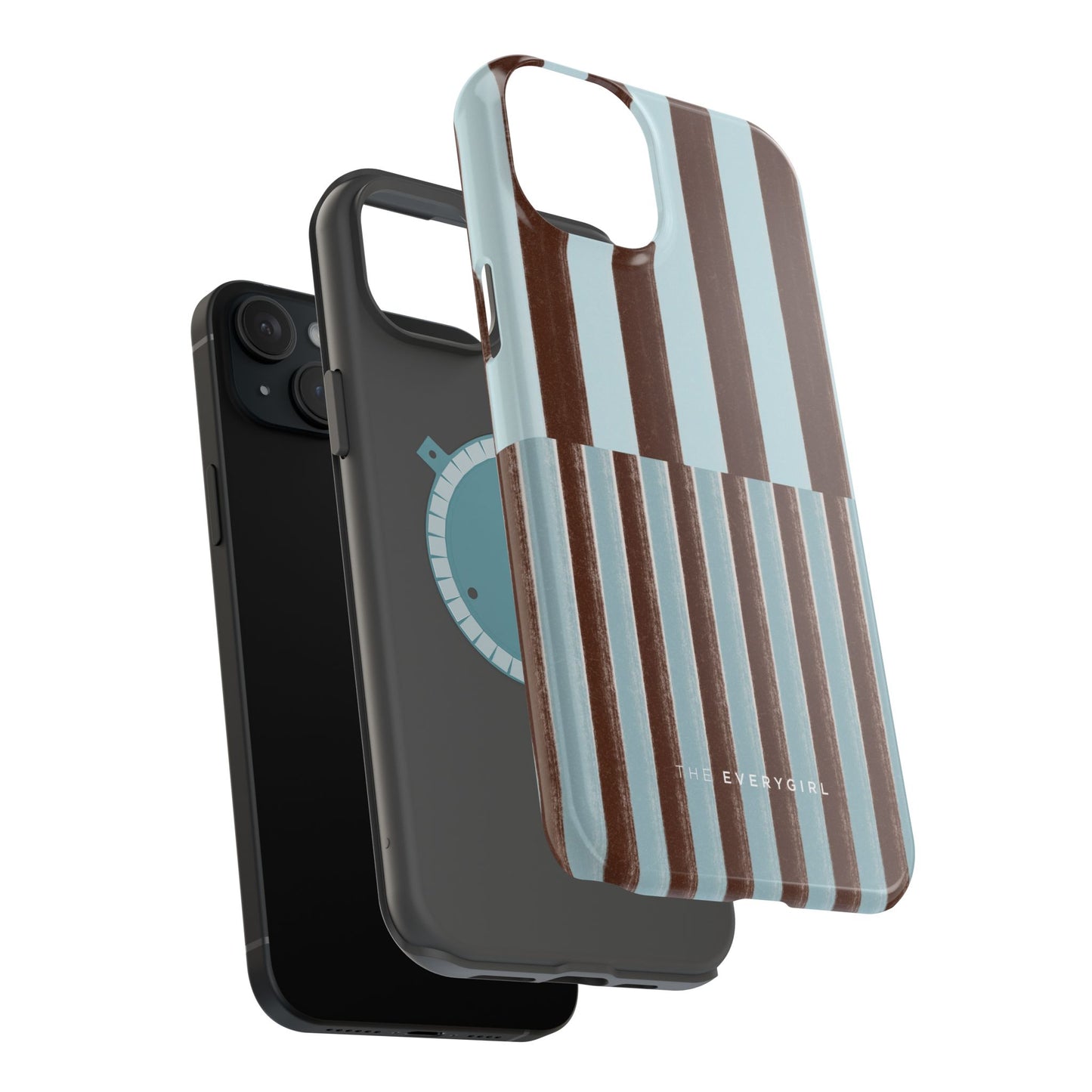 Blue & Brown Contrast Phone Case
