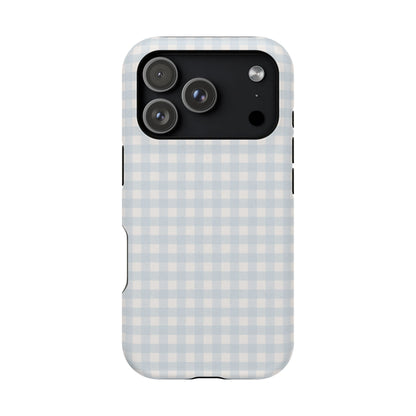 Nancy Meyers Inspired Blue Gingham Phone Case