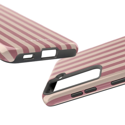 Tone on Tone Pink Stripes IPhone Case