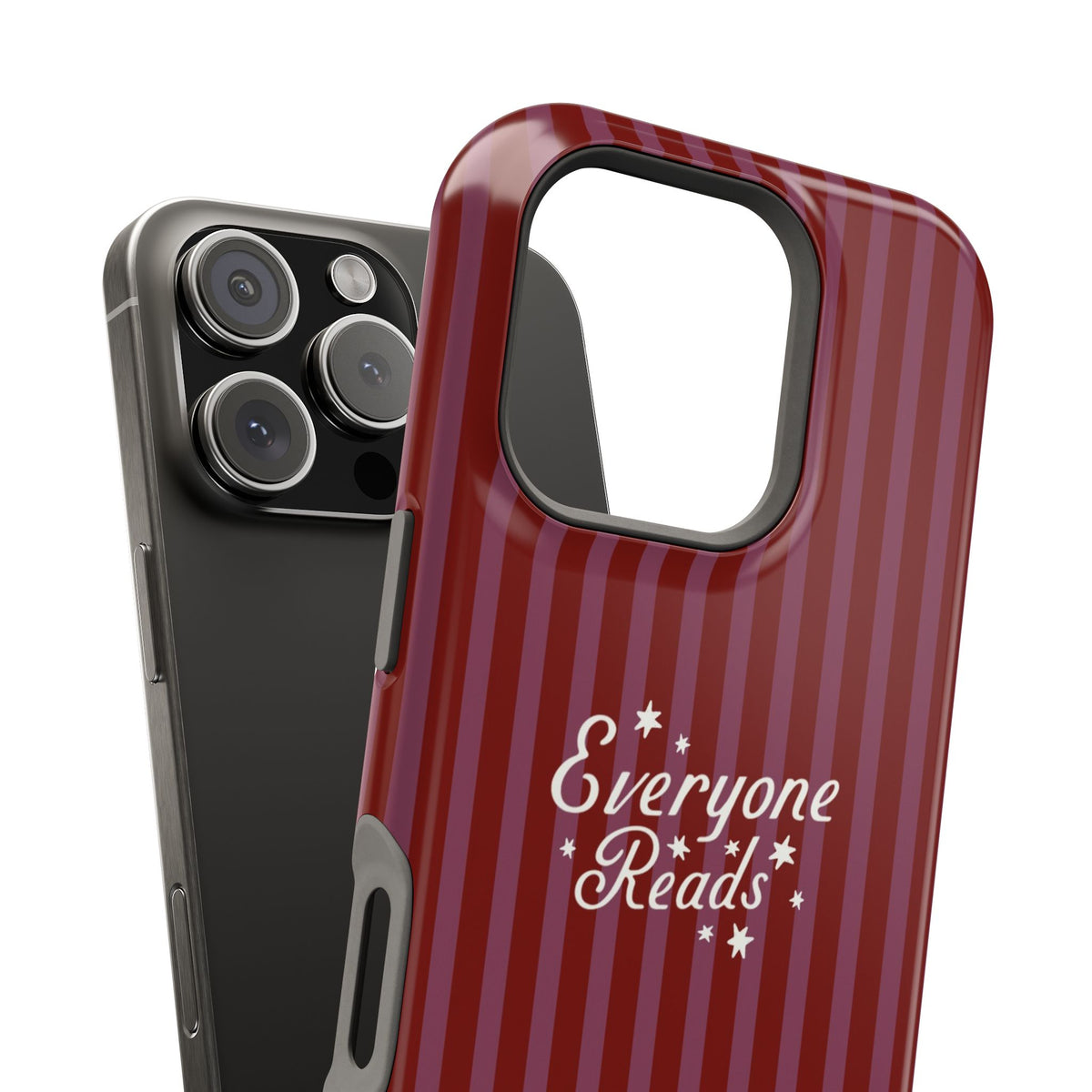 Everyone Reads Phone Case Maroon