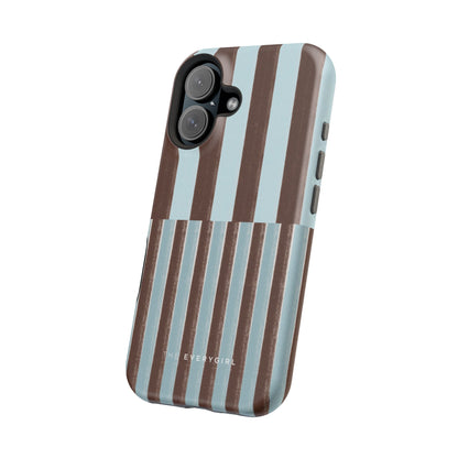 Blue & Brown Contrast Phone Case