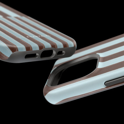 Blue & Brown Contrast Phone Case