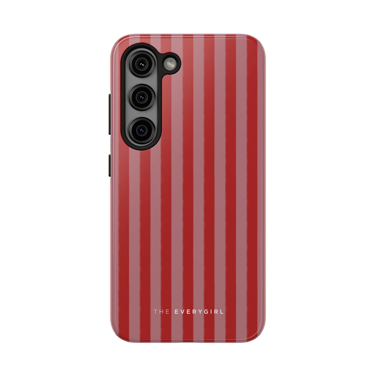 Red & Pink Stripes IPhone Case