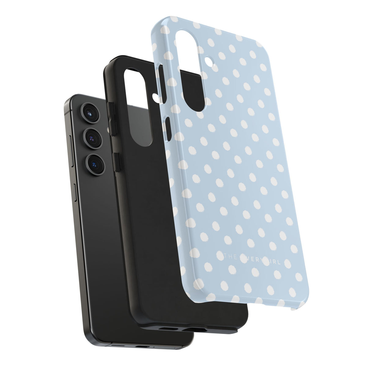 Blue & White Polka Dots Phone Case