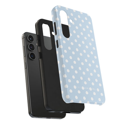 East Coast – Blue & White Polka Dots Phone Case