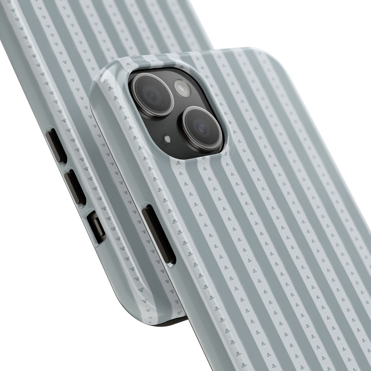 Muted Blue Stripe IPhone Case