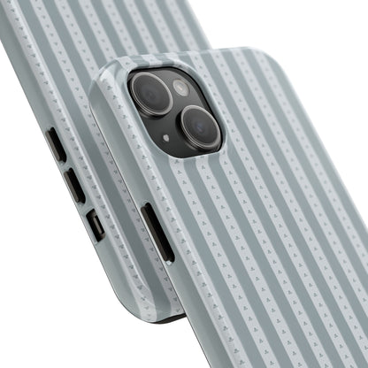 Muted Blue Stripe IPhone Case