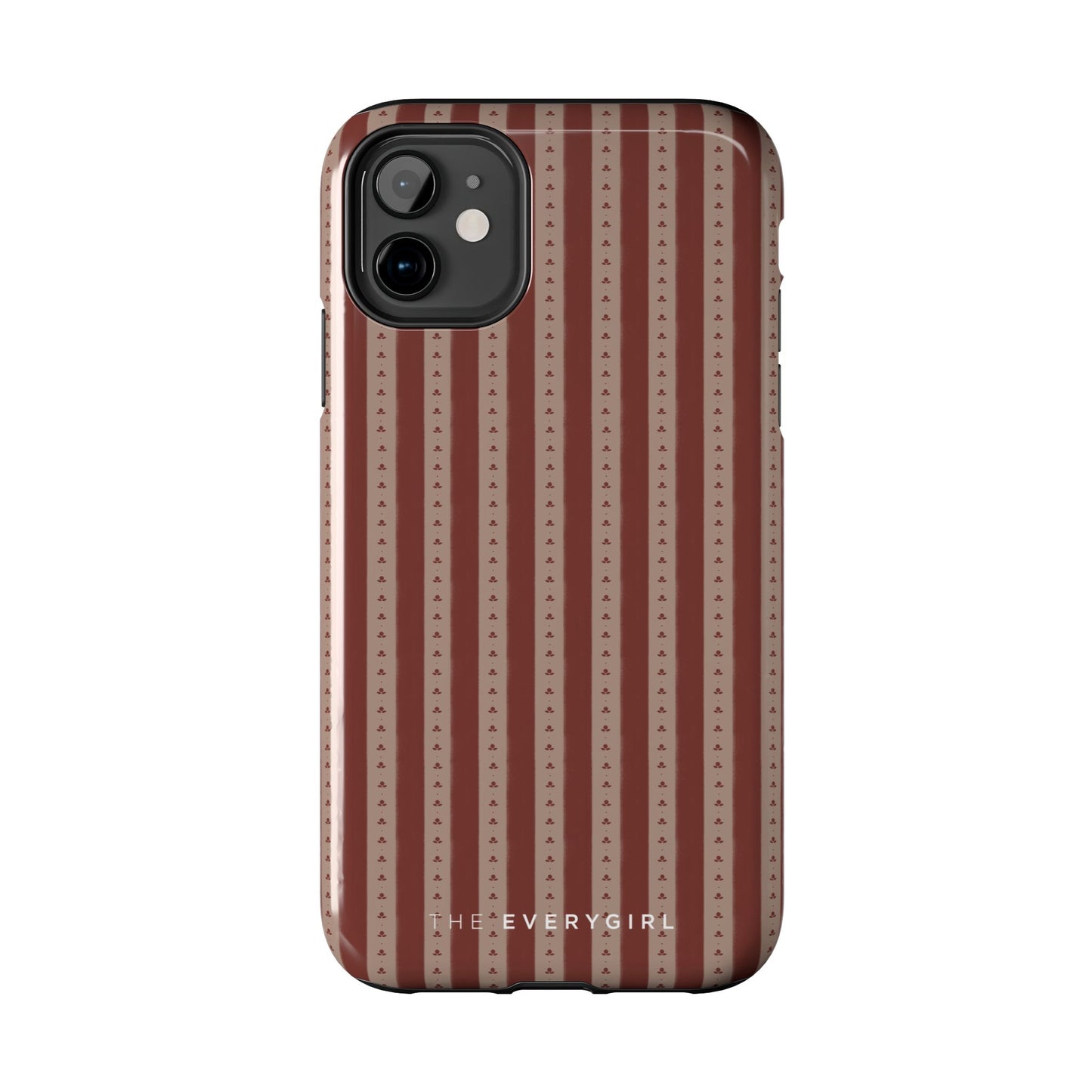 Muted Red Stripe IPhone Case