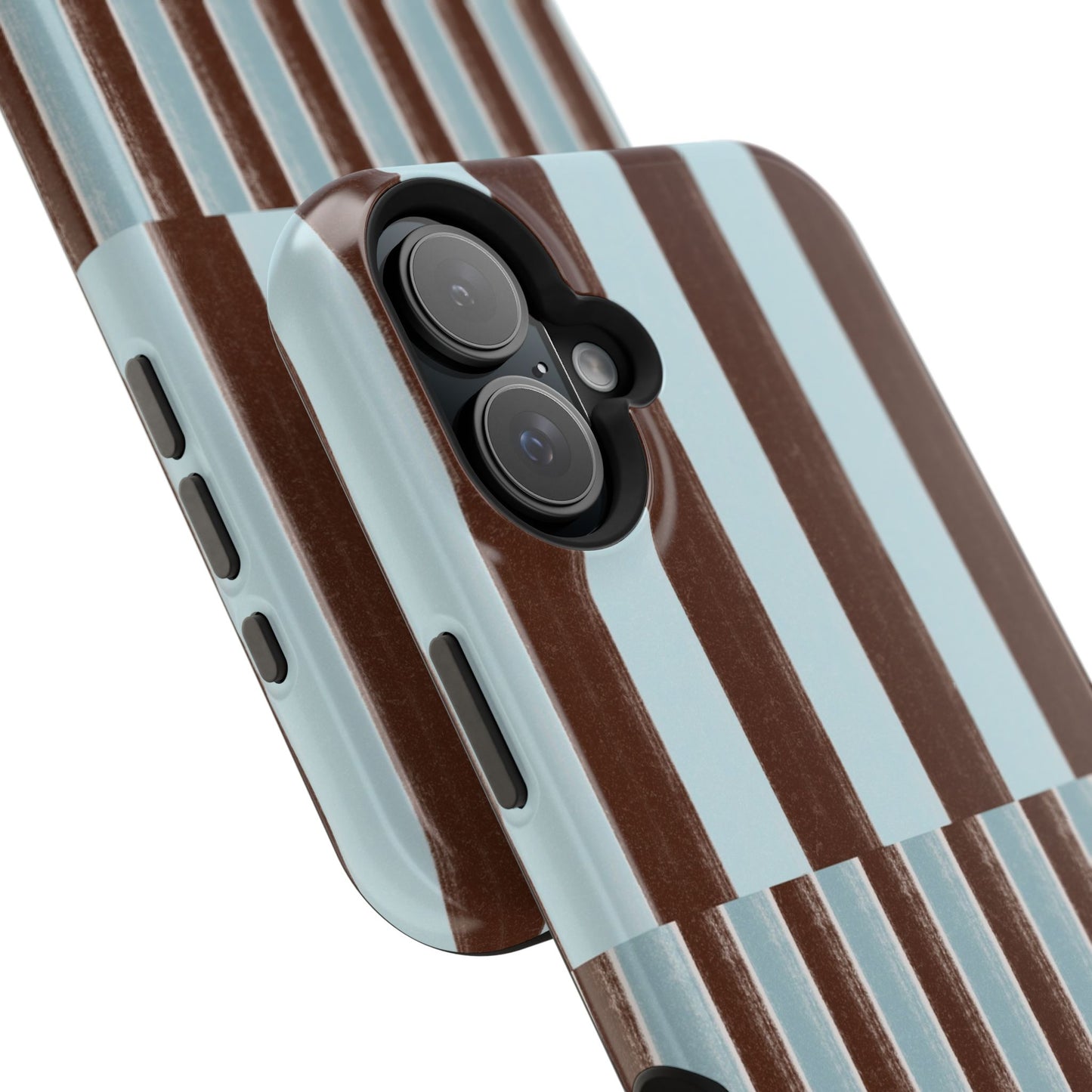 Blue & Brown Contrast Phone Case