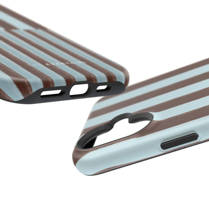 Blue & Brown Contrast Phone Case
