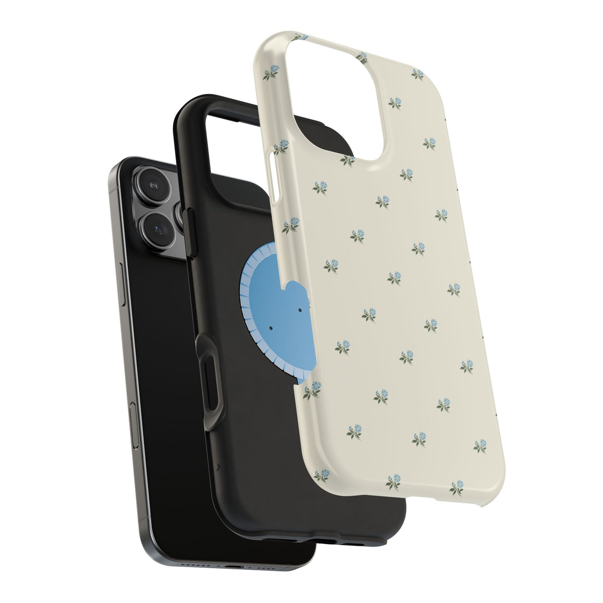 Tiny Blue Flowers Phone Case