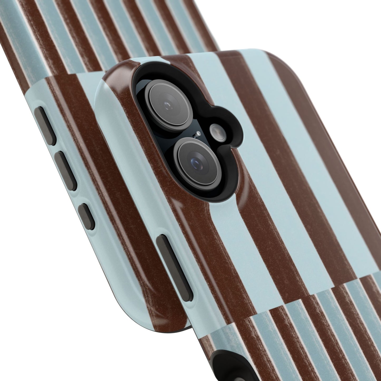 Blue & Brown Contrast Phone Case