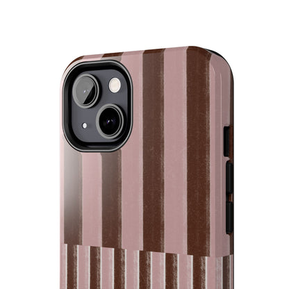 February Pink and Brown Phone Case