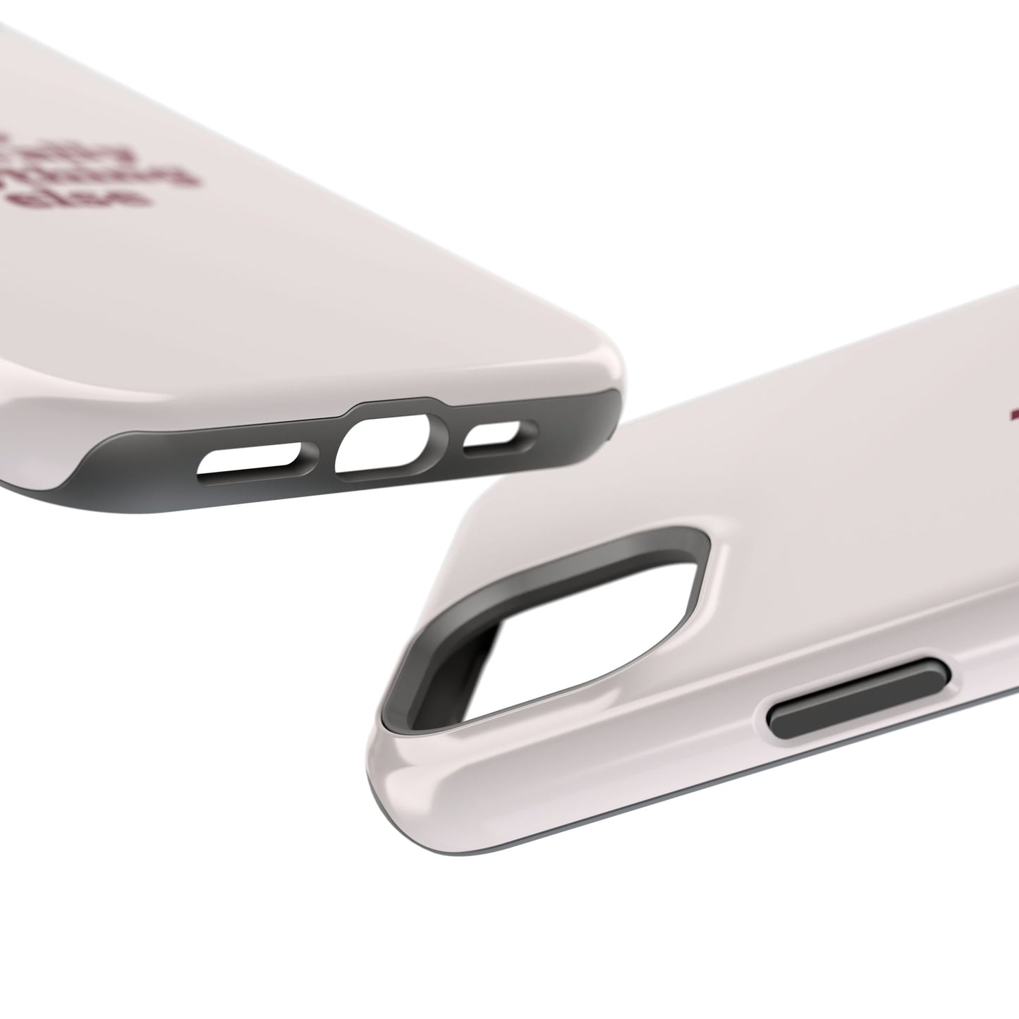 Do Literally Anything Else Burgundy Phone Case