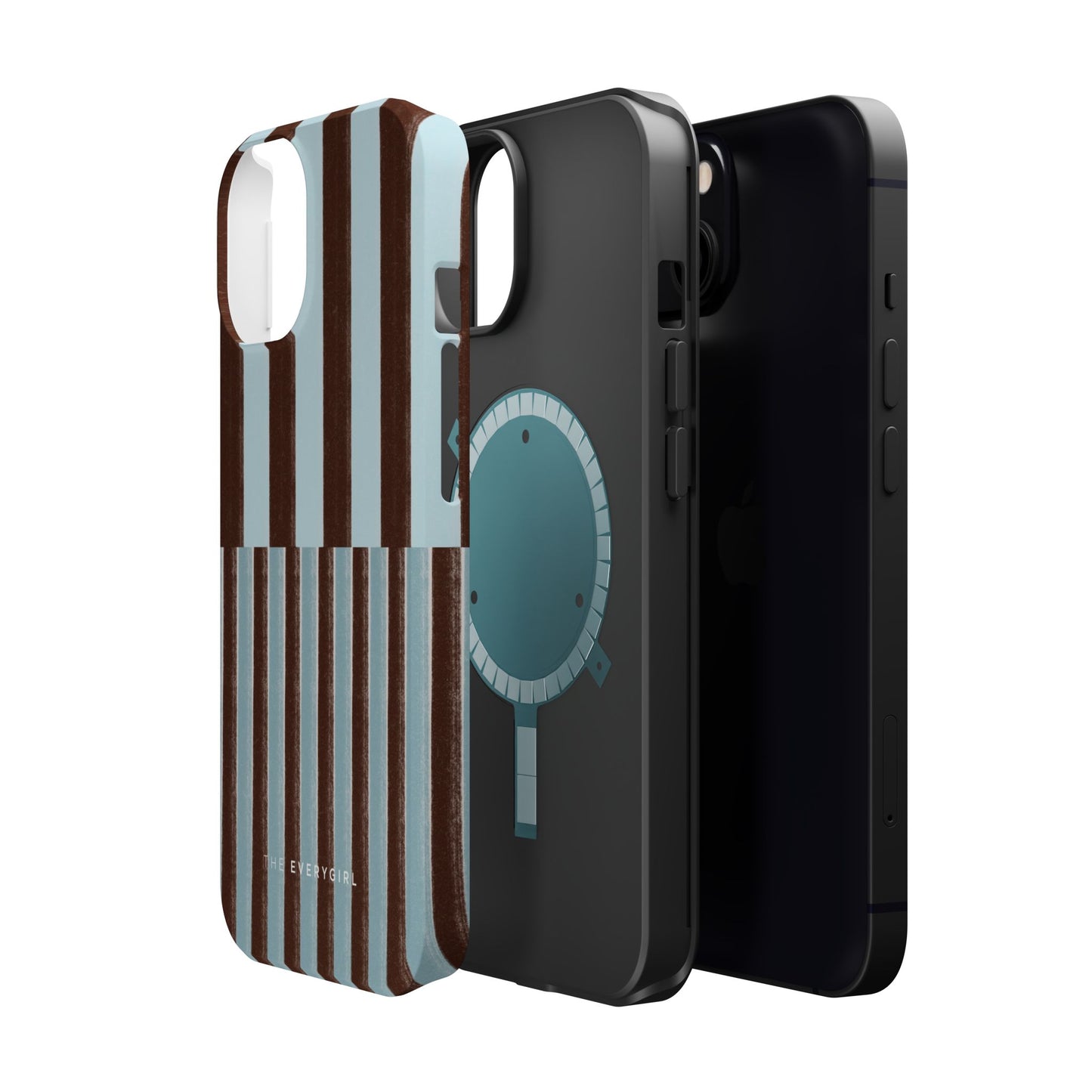 Blue & Brown Contrast Phone Case