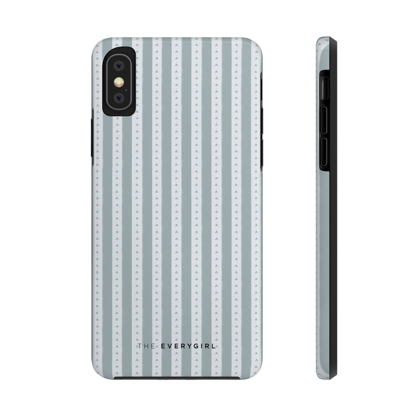 Muted Blue Stripe IPhone Case