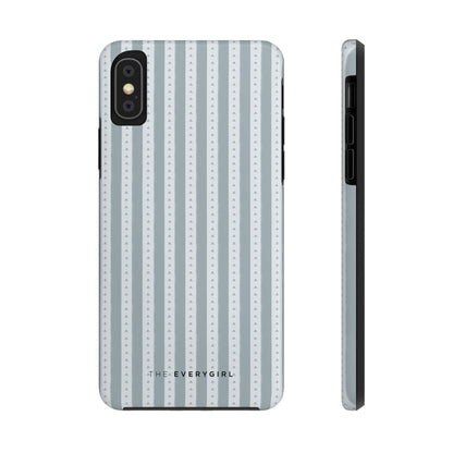 Muted Blue Stripe IPhone Case