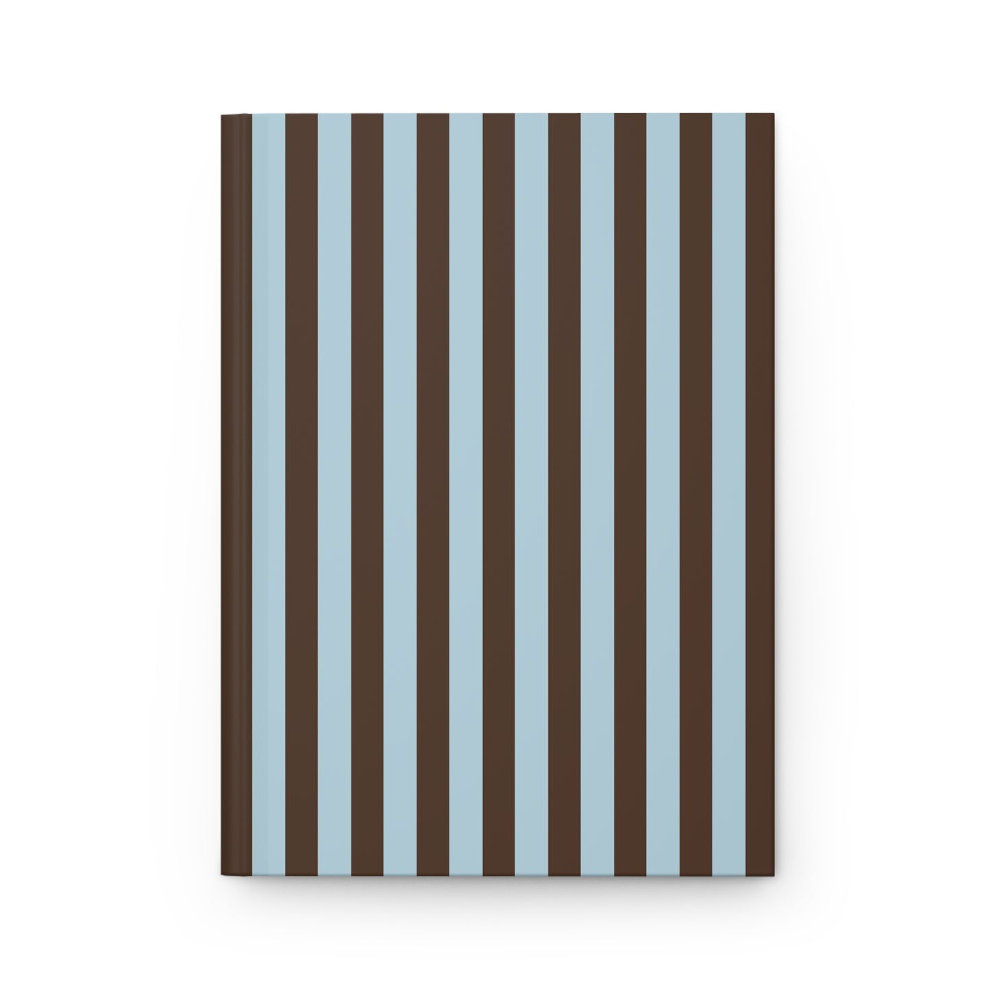 Blue & Brown Stripped Journal