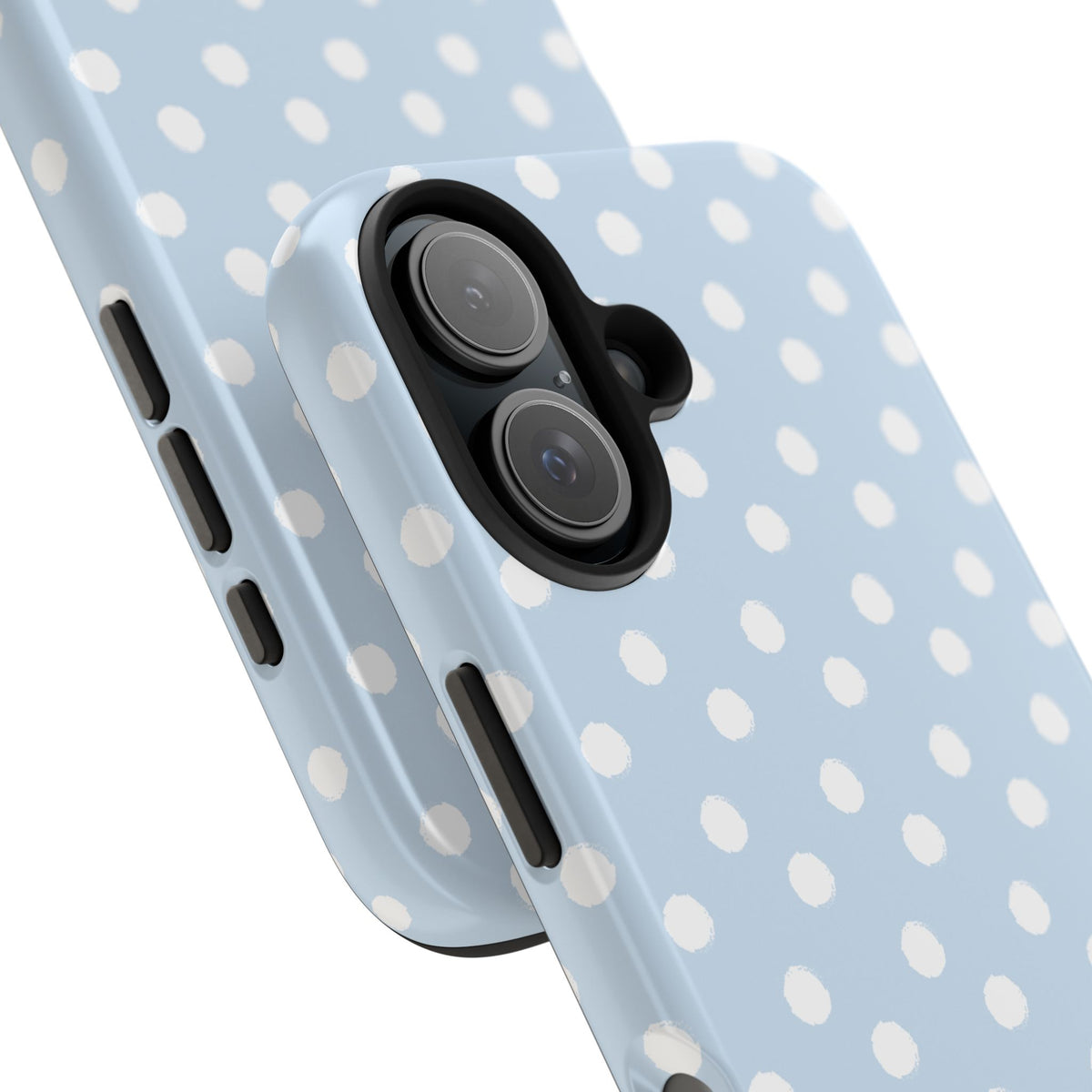 Blue & White Polka Dots Phone Case