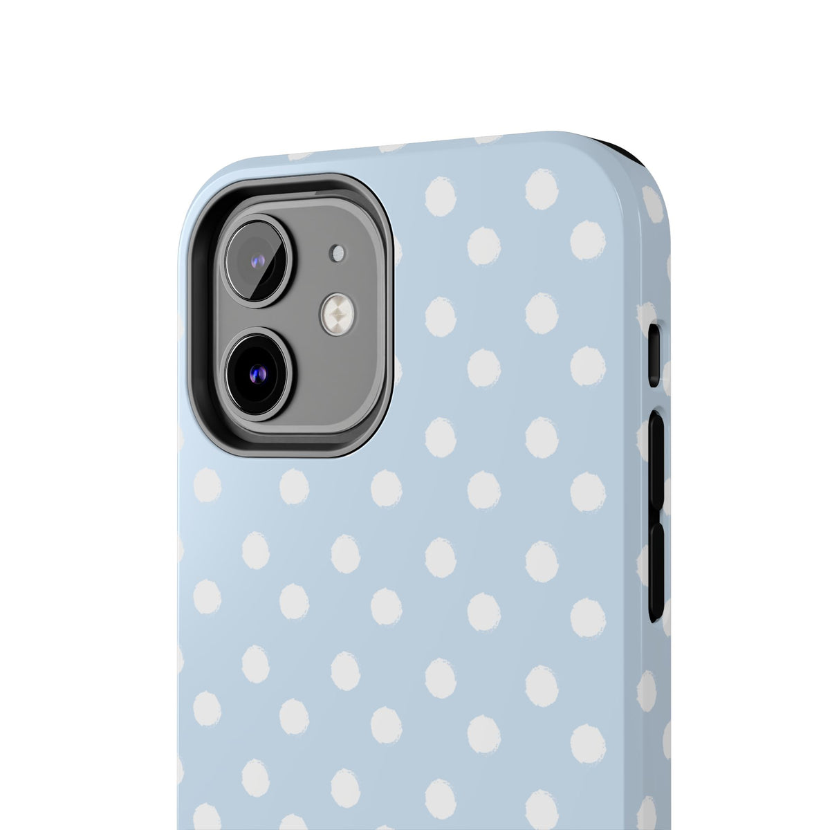 Blue & White Polka Dots Phone Case