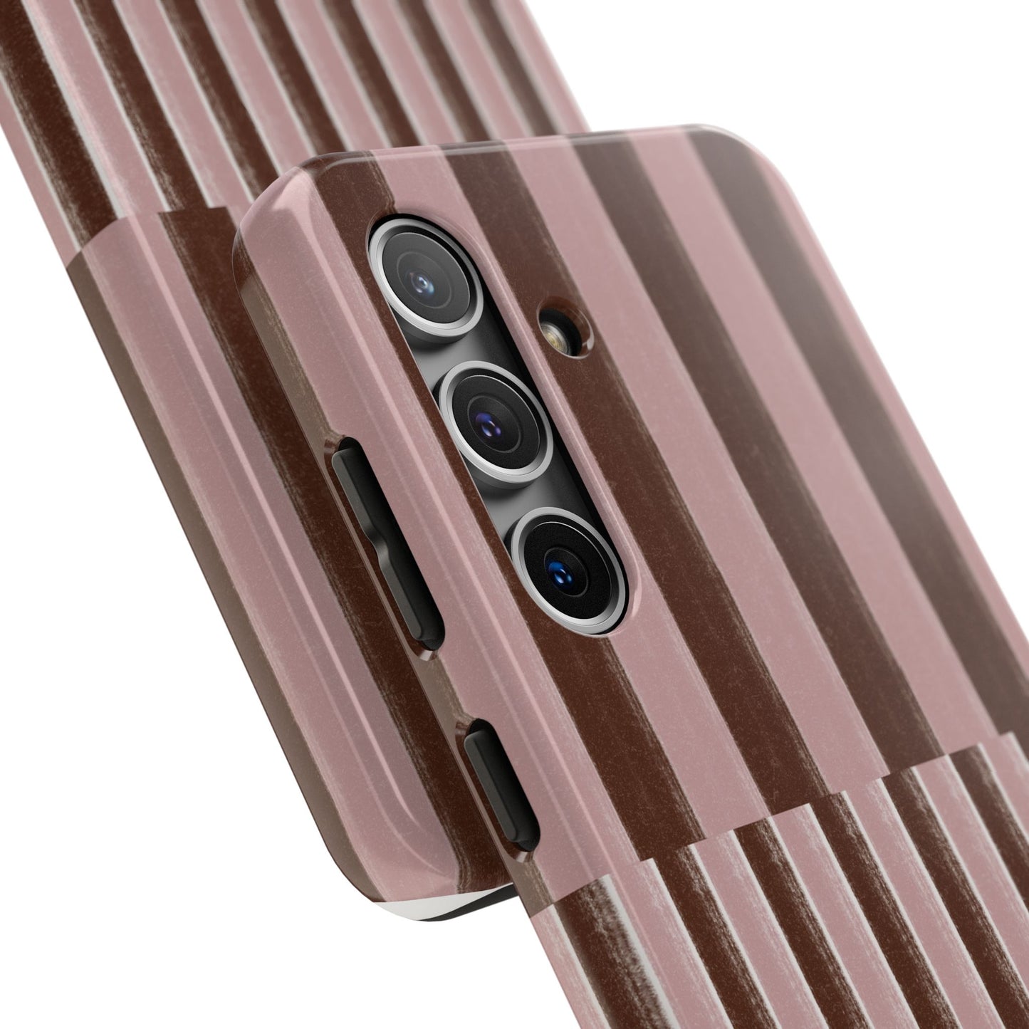 February Pink and Brown Phone Case