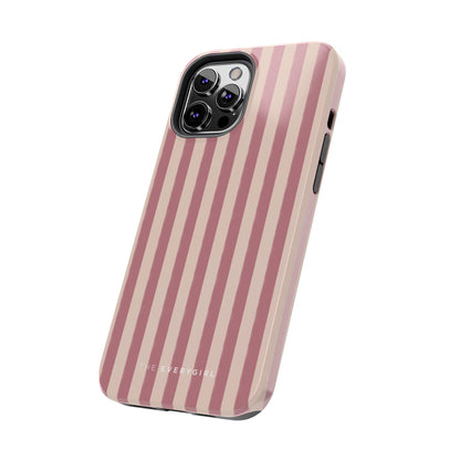 Tone on Tone Pink Stripes IPhone Case