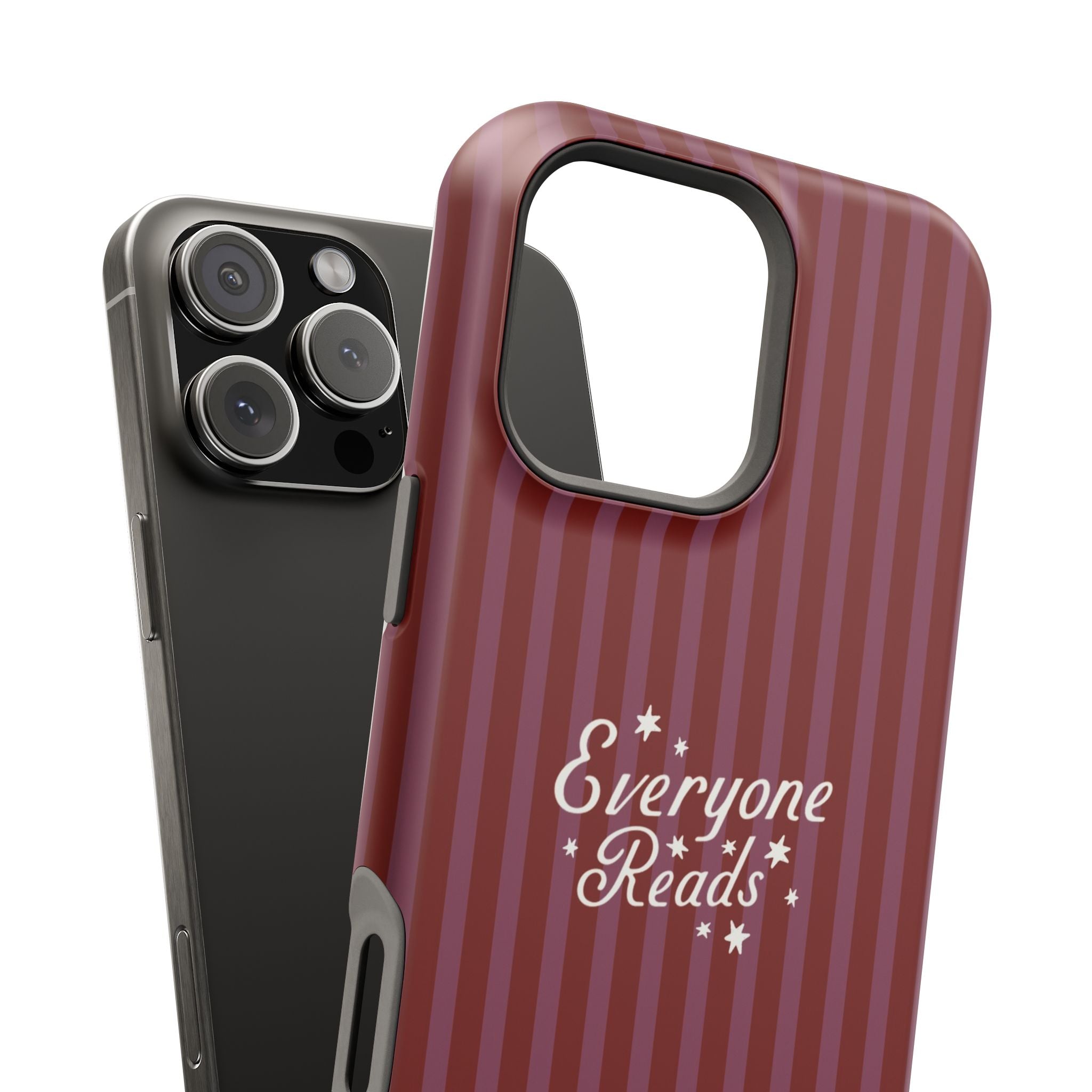 Everyone Reads Phone Case Maroon