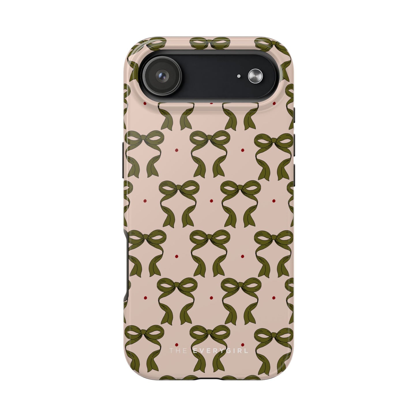 Pink & Green Bows IPhone Case