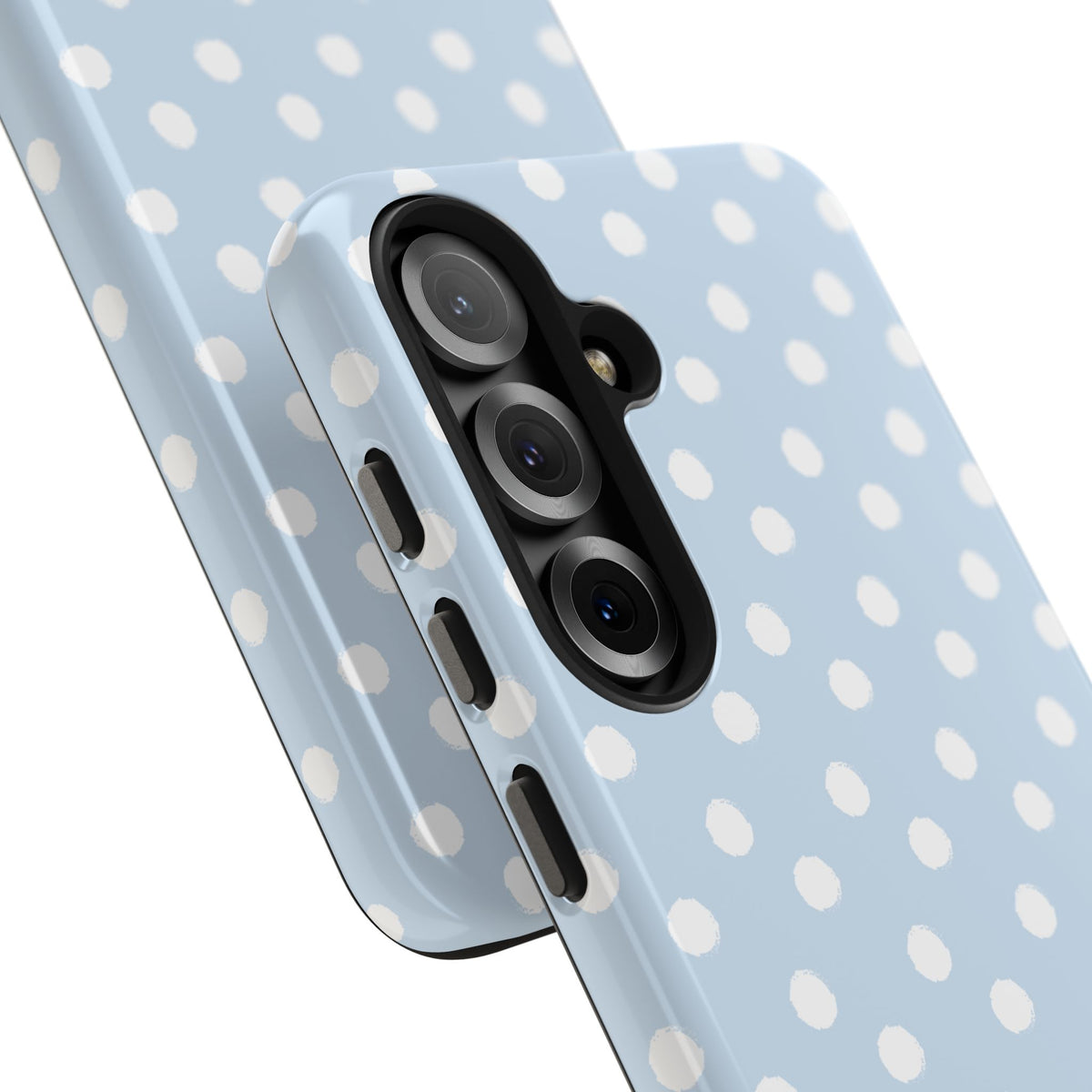 Blue & White Polka Dots Phone Case