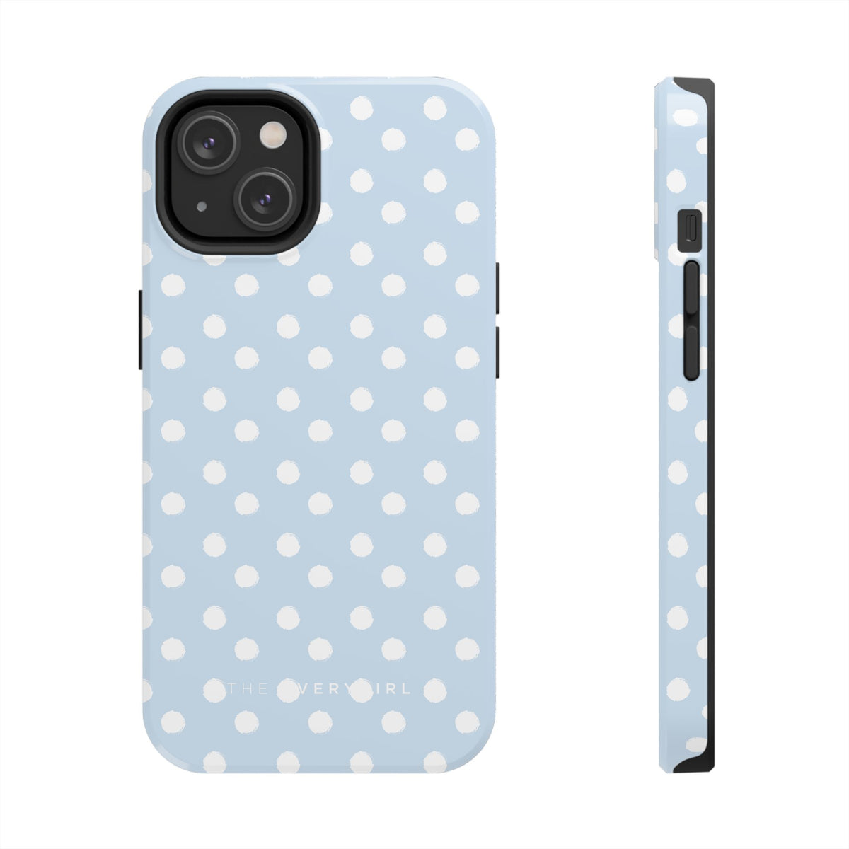 Blue & White Polka Dots Phone Case