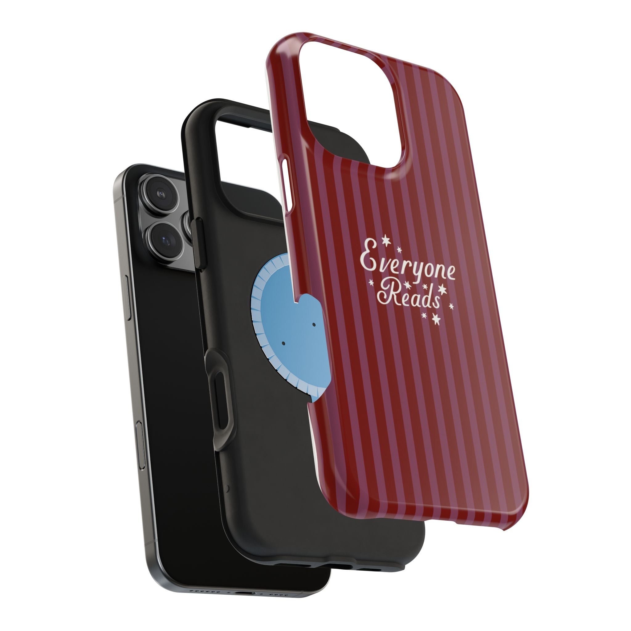 Everyone Reads Phone Case Maroon