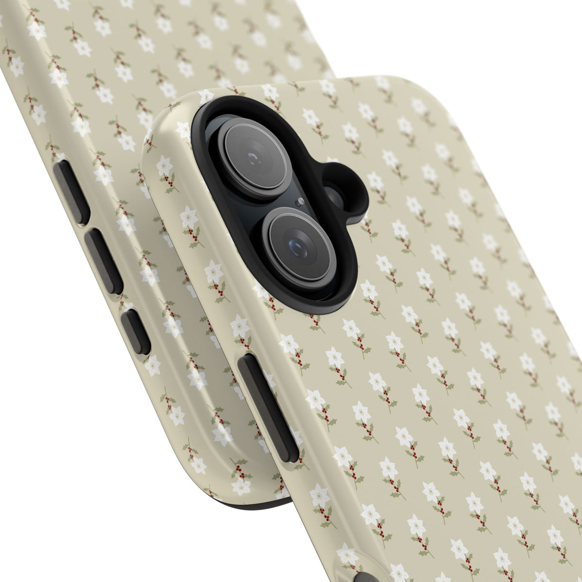 Neutral Tiny Flowers IPhone Case