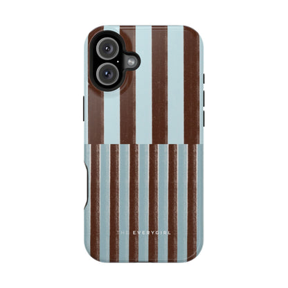 Blue & Brown Contrast Phone Case