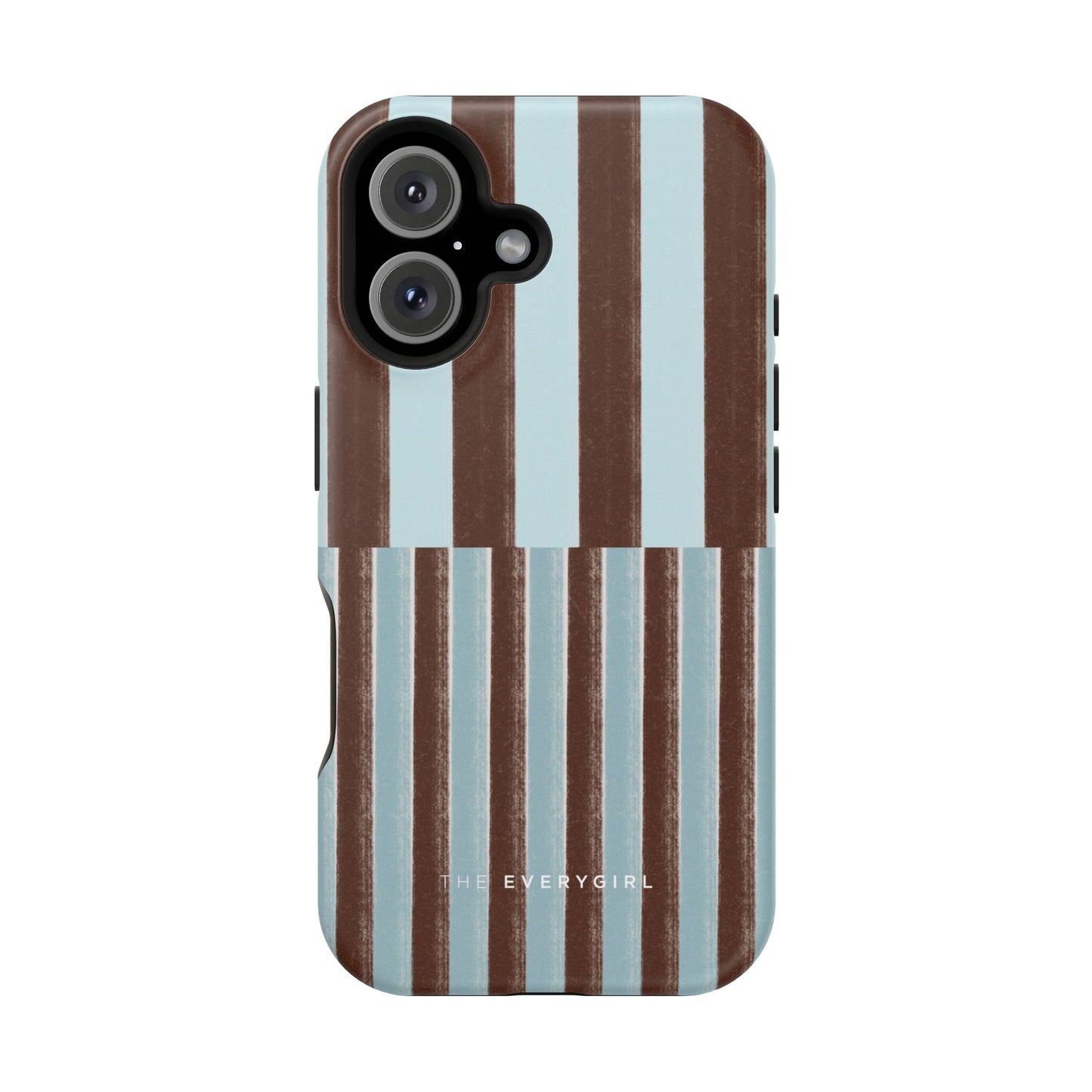 Blue & Brown Contrast Phone Case