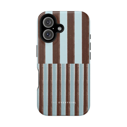 Blue & Brown Contrast Phone Case