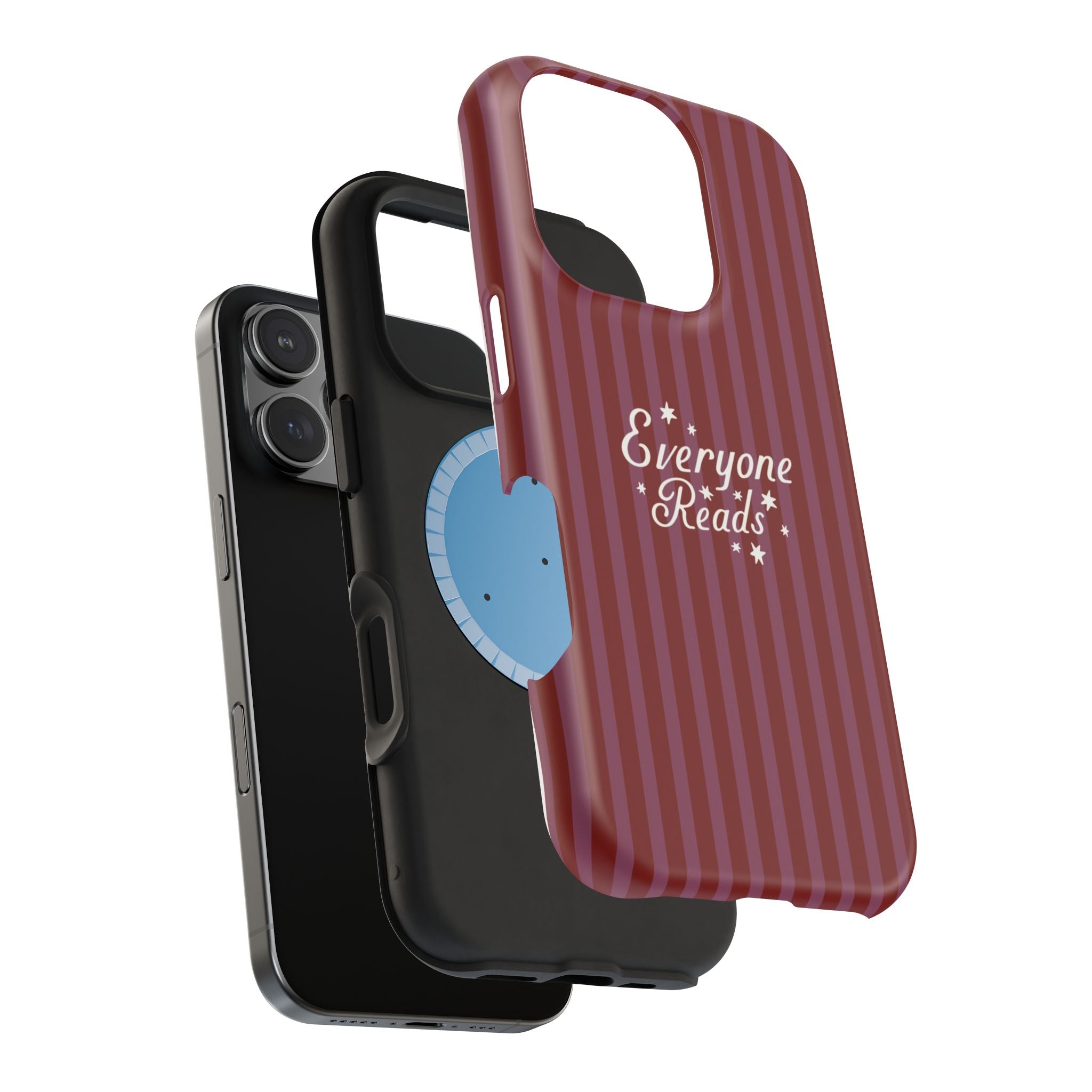 Everyone Reads Phone Case Maroon