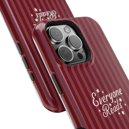 Everyone Reads Phone Case Maroon