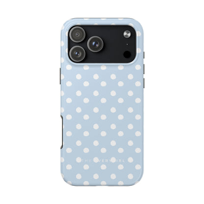 East Coast – Blue & White Polka Dots Phone Case