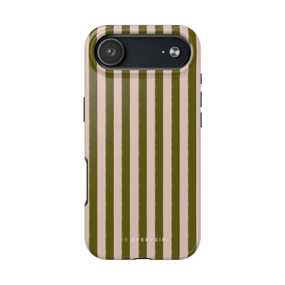 Green & Pink Stripes IPhone Case